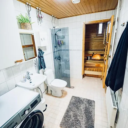 Taika With Sauna And Balcony In A Location In To Explore Lapland The Northern Lights Meet Santa Claus Free Parking 아파트