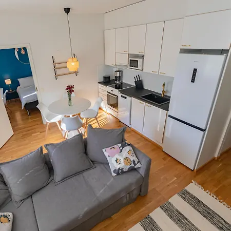 Apartment Taika The Arctic Gem With Sauna, Glazed Balcony & Free Parking *